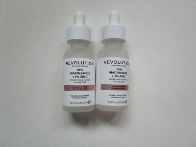Revolution Skincare Niacinamide 10% + 1%Zinc -Je 2 x Stück -Mit je 30 ml-1 x Set - Bild 1 von 4