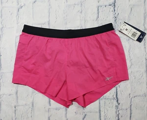 Reebok WOMENS SIZE  M Running Essentials 3 in Short Athletic Workout Shorts Pink - Picture 1 of 10