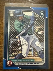 Bowman 2024 - Prospects Gabriel Gonzalez #BP-35 Blue Border/150 (RC) - Imagen 1 de 2