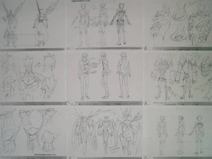 Scared Rider Zechs Setting Materials 2 bg - Bild 1 von 2