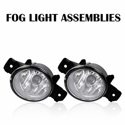 1 par de luces antiniebla transparentes aptas para Nissan Altima Sentra Máxima Rogue Infiniti QX60 Foto 1 de 4