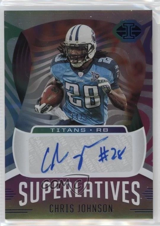 2021 Panini Illusions Superlatives Signs /99 Chris Johnson #SU-12 Auto - Image 1 of 2