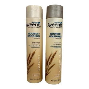 Aveeno Active Naturals Nourish + Moisturize Shampoo & Conditioner Set 10.5 Fl Oz - Picture 1 of 2