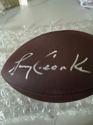 Larry Csonka Signed Wilson Full Size Football (Schwartz) — 第 1/4 张图片