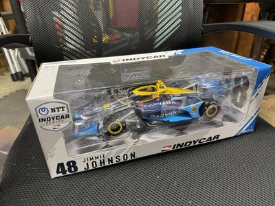 ИНДИ-АВТОМОБИЛЬ JIMMIE JOHNSON 2021 CARVANA 1:18 ЗЕЛЕНЫЙ СВЕТ - Изображение 1 из 4