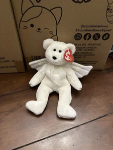 Ty Beanie Babies: Herald The Bear - New - With Tag Protector - Picture 1 of 4