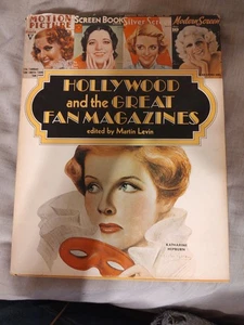 Hollywood and the Great Fan Magazines Hardcover Martin Levin Dust Jacket - Imagen 1 de 2