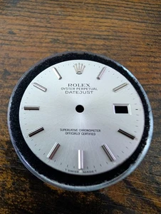 ROLEX OYSTER PERPETUAL DATEJUST 36MM ESFERA PLATEADA - EXCELENTE ESTADO 16234 - Imagen 1 de 2