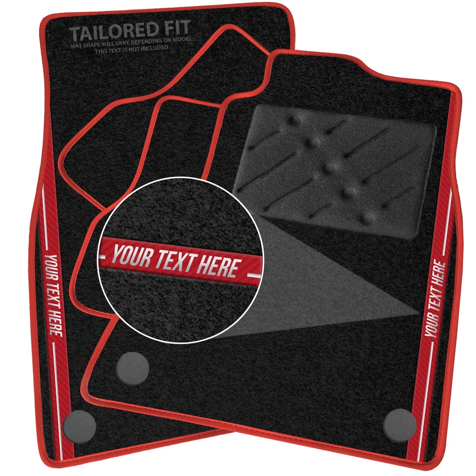To Fit Toyota Alphard 2002-2008 Tailored Car Mats + Custom Stripe - Image 1 of 1