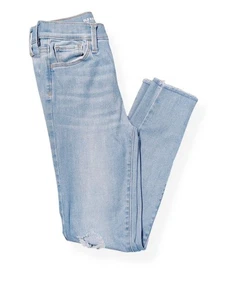 OLD NAVY 360 Stretch Extra High Rise Rockstar Light Blue Jean Jegging, Girls 10 - Picture 1 of 7