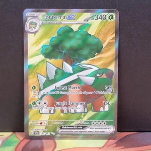 Torterra ex 185/162 Temporal Forces Ultra Rare Full Art Pokemon - Picture 1 of 2