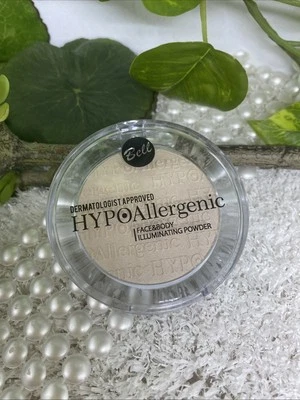 Bell HYPOAllergenic Face & Body Illuminating Powder Puder 01 COOL 6 g