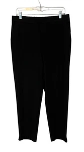 Banana Republic HAYDEN High Rise Tapered Black Pants Size 12 Pull On - Picture 1 of 7