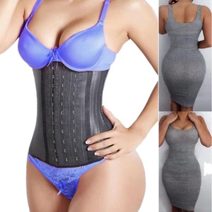 Fajas Reductoras Colombianas Body Shaper Latex Waist Trainer Corset Cincher Belt - Picture 1 of 22