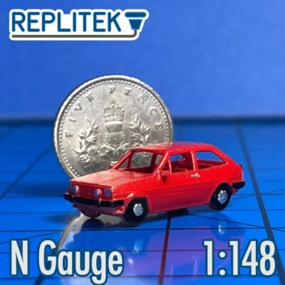 REPLITEK Spurweite N Ford Fiesta XR2 MK1 - rot