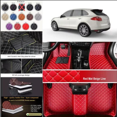 For Mercedes-Benz C180 C200 C240 C250 C300 C350 C400 All-Weather Car Floor Mats Foto 1 de 4