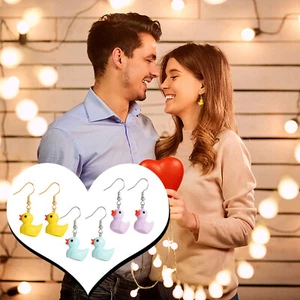 Fashion Cartoon Animal Cute Duck Earrings For Women Jewelry Gifts - Picture 1 of 20