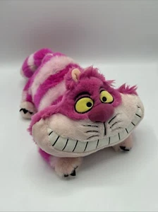 Alice In Wonderland Fluffy Pink Cheshire Cat Plush Soft Toy Disney store - Picture 1 of 7