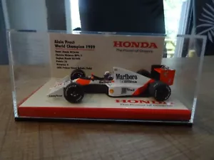 MINICHAMPS 1:43 MC LAREN MP4/5 A. PROST WORLD CHAMPION 1989 HONDA EDITION RARE ! - Foto 1 di 7