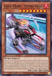 x3 Gold Pride - Nytro Head - PHHY-EN087 - Super Rare - 1st Edition Yu-Gi-Oh! M/N - Picture 1 of 1