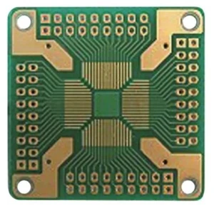 QFP-64 64 Way Double Sided Extender Board Converter Board FR4 40.64 x 40.64 x 1 - Picture 1 of 3