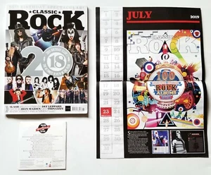 Classic Rock Magazine 20th Birthday Issue 2018 Year In Review + CD & Calendar - Picture 1 of 2