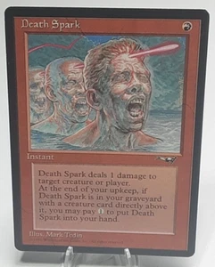 MTG - Alliances - Death Spark - Uncommon - LP - Picture 1 of 6