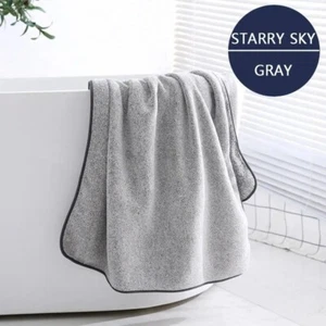 1PCS Thickened Bath Towels for The Body Microfiber Towel for Gym Sports Shower R - Picture 1 of 10