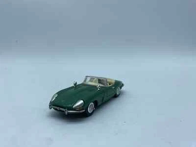 Jaguar Cabriolet Model Car Green - New Ray - Scale 1:43 No Box - Image 1 of 4