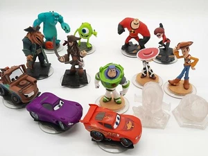 Disney Infinity Characters Incredibles, Monsters Inc, Pirates & More Playset Lot - Picture 1 of 6