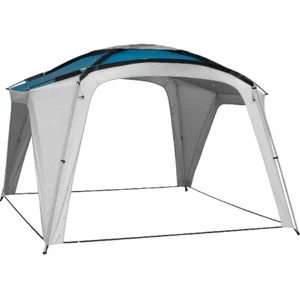 Camping Brunner playa pabellón tienda fiesta tienda pabellón OCEANA 3 x 3 m azul/gris - Imagen 1 de 2