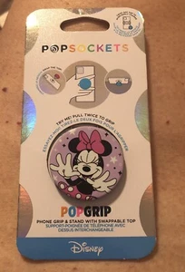 PopSockets PopGrip Phone Grip & Stand - Disney Minnie Sparkle Jazz Hands - Zdjęcie 1 z 1
