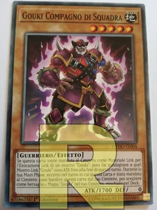 3x Gouki Compagno Di Squadra ® Comune ® CYHO-IT004 ® Italiano ® Errecards - Picture 1 of 1