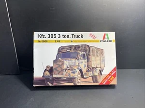 KFZ. 305 OPEL 3 TON TRUCK 1/48 SCALE ITALERI KIT 6606  #161 - Picture 1 of 5