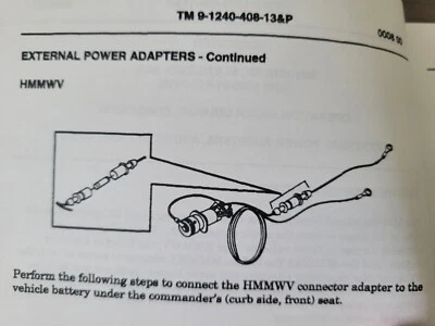 Fraser Optics M25 Binocular m 25 binoculars hmmwv vehicle connector adapter - Image 1 of 4