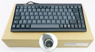 Vintage Fujitsu PS/2 Mini Keyboard *FRANCE* for Point 1600 Tablet Pen Computer - Image 1 of 4
