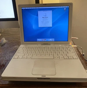 Apple iBook A1054 12,1" Notebook/Laptop mit PowerPC G4 1,2Ghz 512MB RAM 30GB HDD - Bild 1 von 7