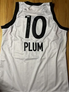 Kelsey Plum Las Vegas Aces WNBA Champs Auto Signed Jersey JSA COA 1ST PICK INSC - Picture 1 of 2