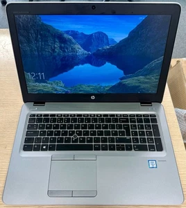 HP Elitebook 850 G3 15.6" Laptop Intel Core i5-6200U 8GB RAM 240GB SSD FHD BdNic - Picture 1 of 9