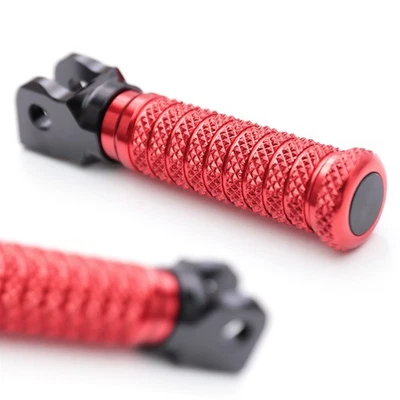 Escaleras delanteras CNC POLE rojas para Buell XB12R Firebolt 04+ Foto 1 de 4