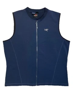 Vintage Arcteryx Vest Polartec Mens Size XL Navy Made In Canada - Picture 1 of 13