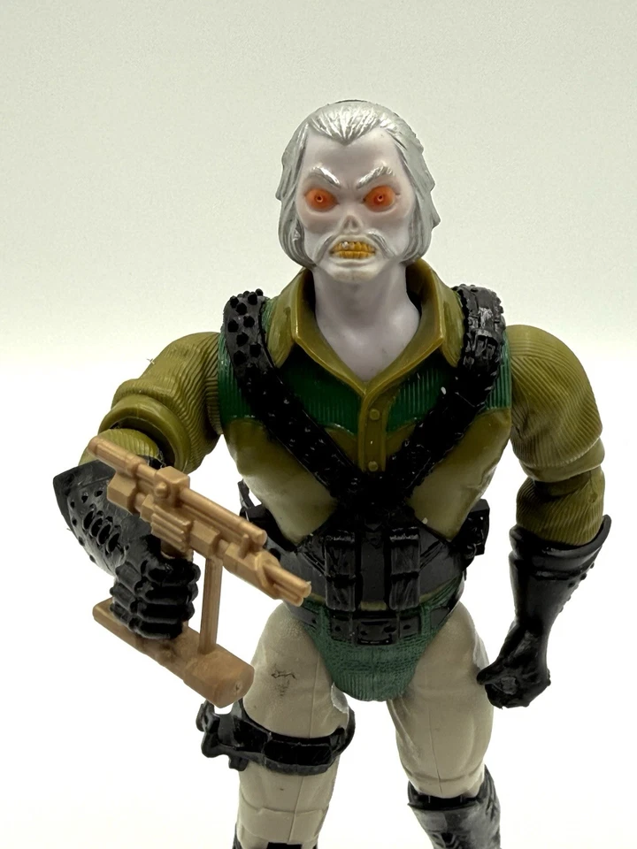 Figura de acción suelta hexagonal Mattel Bravestarr Tex 1986 vintage años 80 con chaleco y pistola Foto 1 de 4