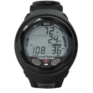 New AQUALUNG i300C Aqualung Dive Computer Black Bluetooth Function! - Picture 1 of 6