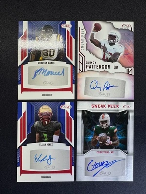 (4) SAGE RC Auto Donovan Manuel Quincy Patterson Elijah Jones Colbie Young - Image 1 of 2