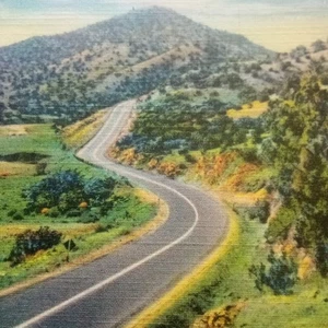 Highway USA 66 Sandia Mountains Albuquerque New Mexico Postkarte - Bild 1 von 4
