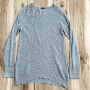 Suéter túnica J McLaughlin gris tejido top para mujer mediano - Imagen 1 de 3