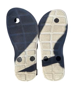 Nike Solarsoft Zehentrenner Flip Flops Sandalen Damen lila blau ombre - Bild 1 von 5