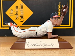 Brooks Robinson Signed Salvino Figurine & 8X10 JSA COA Photo Auto Autographed - Picture 1 of 20