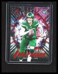 2022 Zach Wilson Panini Luminance Fuzion Orange /100 #FUZ-ZWI New York Jets - Bild 1 von 3