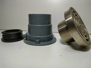 WATTS FD-300 PC 7" AREA DRAIN WITH ADJUSTABLE FLANGE NEW - Picture 1 of 10